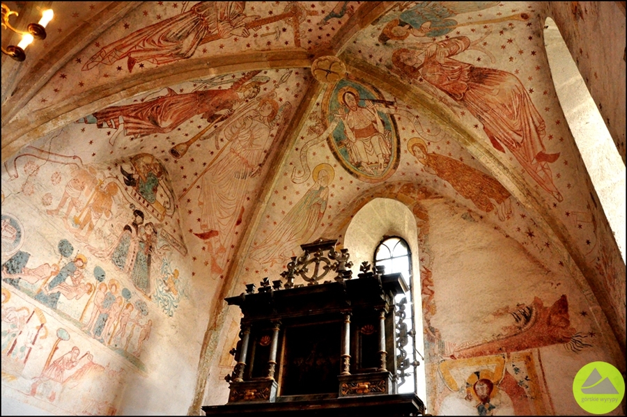 średniowieczne freski