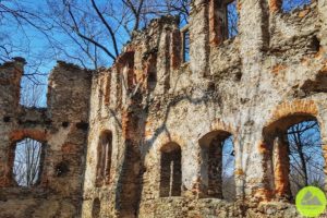 ruiny zamku w Rybnicy