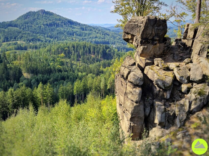Skalna Grzęda i Skalny Szaniec w Rudawach Janowickich
