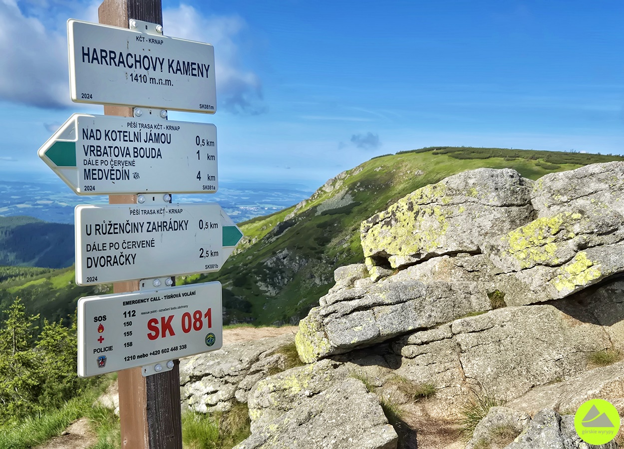 Harrachovy kameny - atrakcje Karkonosze