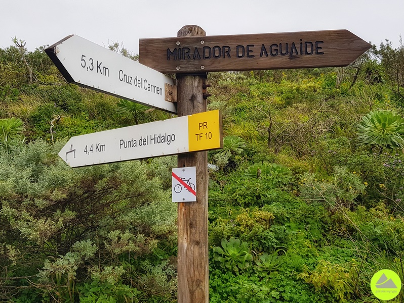Mirador de Aguaide - szlaki w Górach Anaga