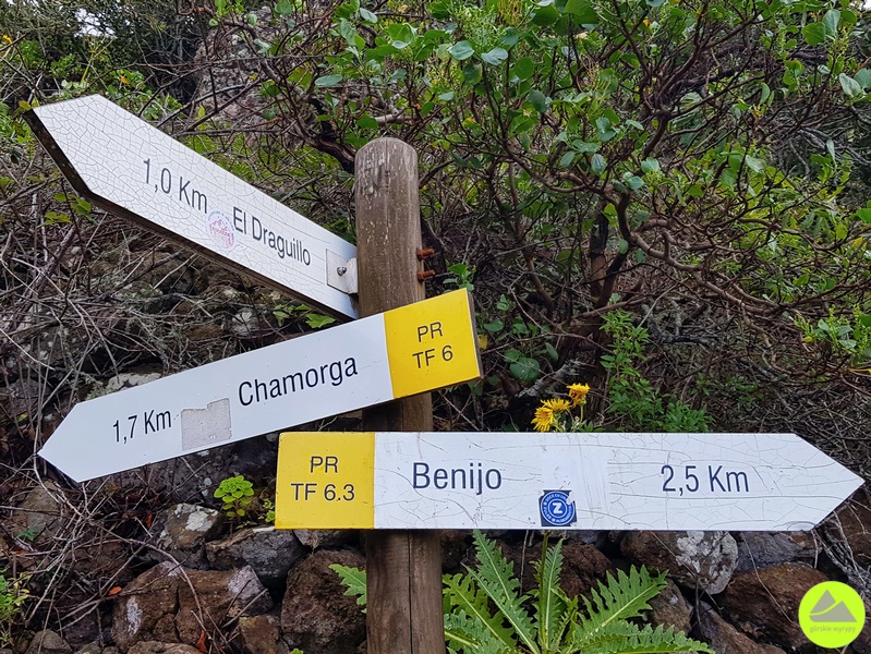 Szlak Chamorga – El Draguillo Góry Anaga