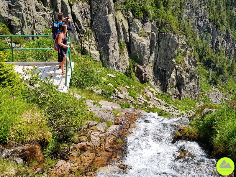 Wodospad Łaby - atrakcje Karkonosze