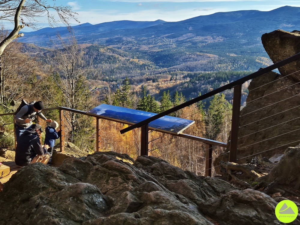 Atrakcje Szklarska Poręba - punkt widokowy Zakręt Śmierci 