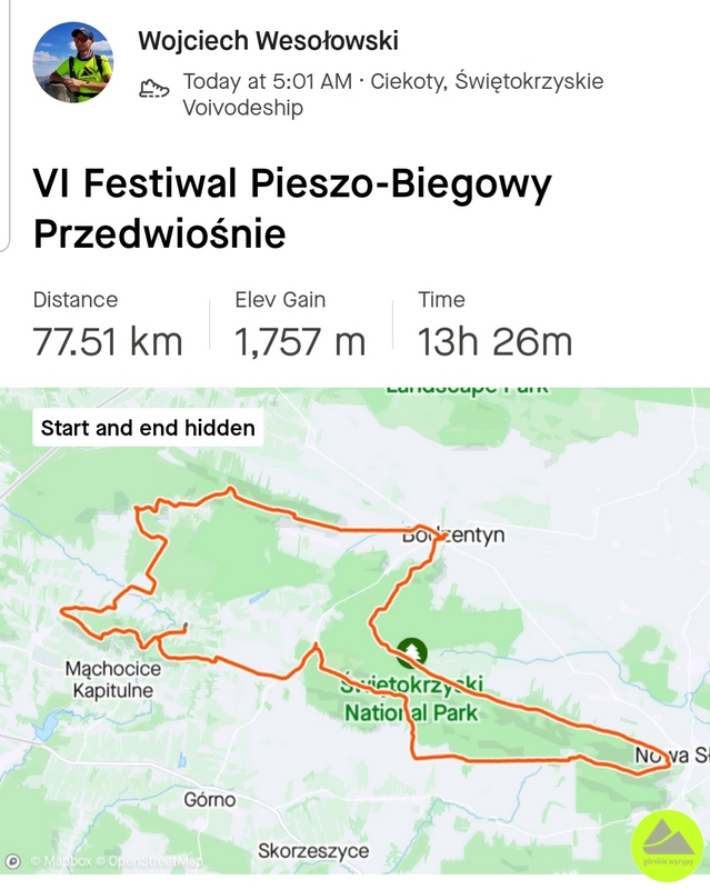 6. Festiwal Pieszo-Biegowy Przedwiośnie