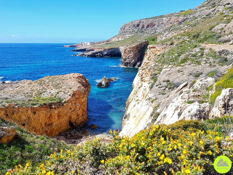 Malta - wędrówki, szlaki, trasy trekkingowe wzdłuż wybrzeża 