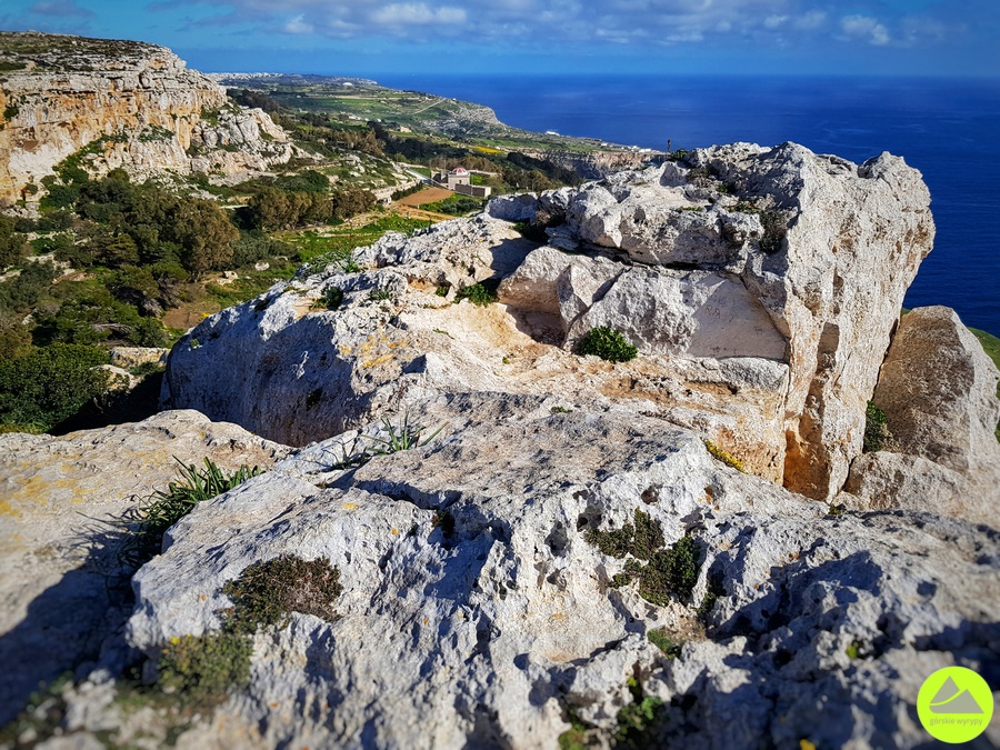 Trasy na Malcie, wędrówki na Malcie - Klify Dingli 