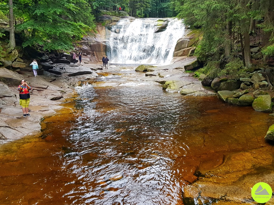 Wodospad Mumlavy - trasa w Karkonoszach