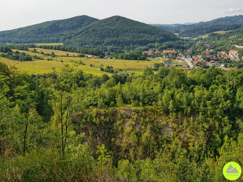 Punkt widokowy na górze Bielec