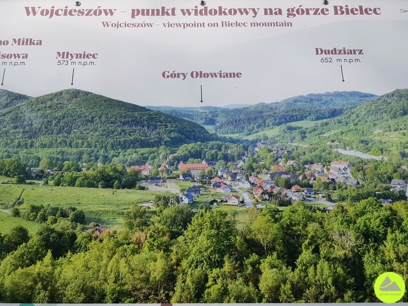 Bielec - atrakcje Góry Kaczawskie