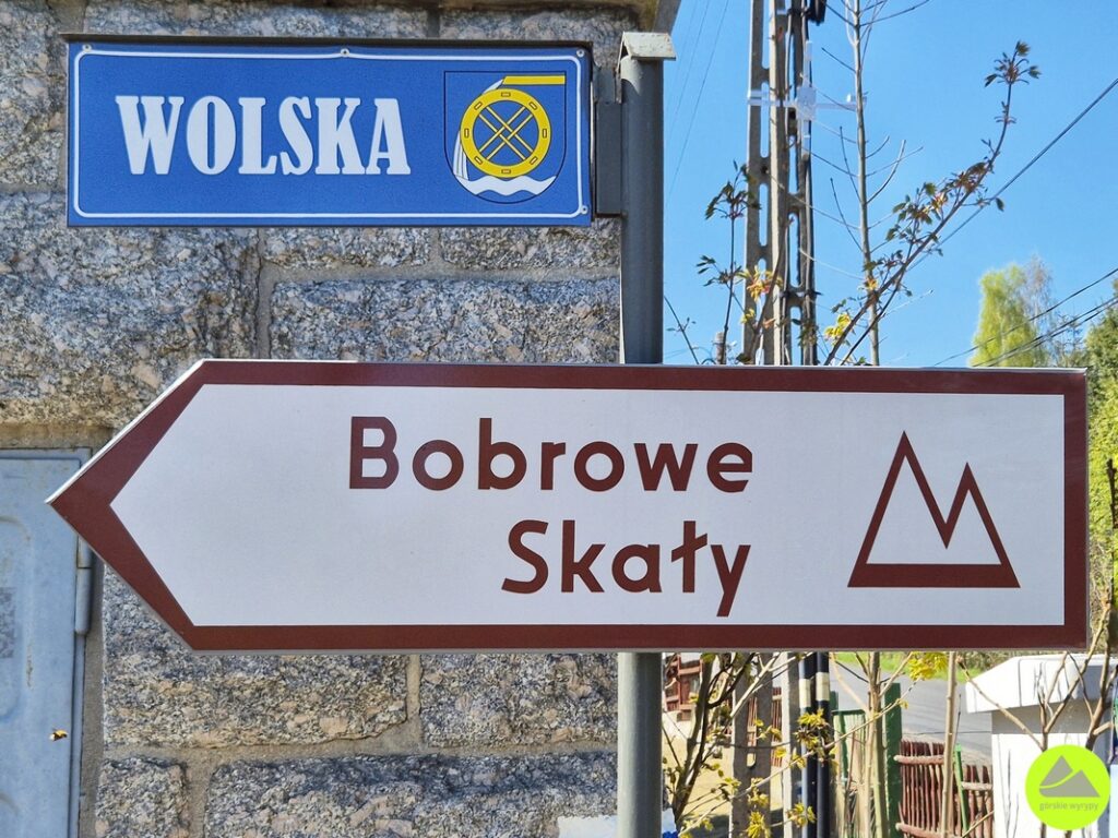 Trasa na Bobrowe Skały - punkt widokowy