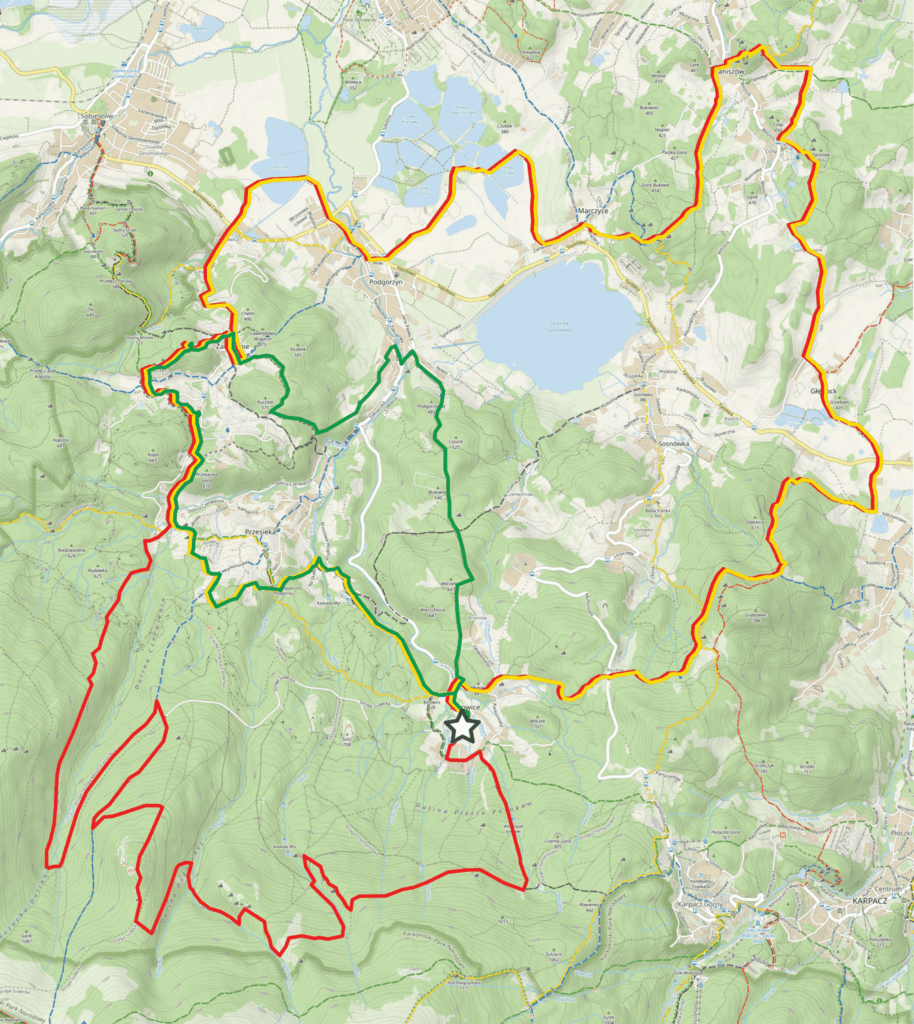 Pieszy rajd górski 3SZLAKI Jesień