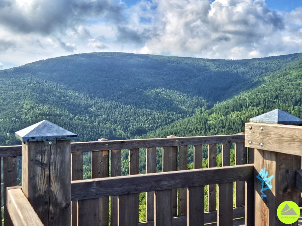 Wieża widokowa na Czerniawskiej Kopie