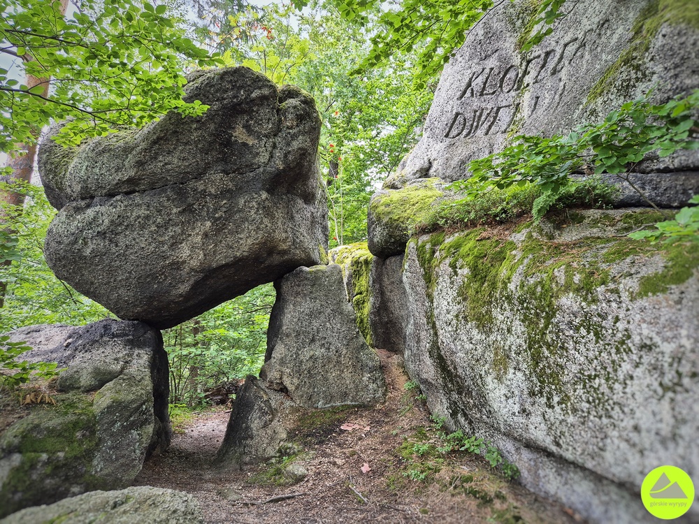 Skalna Brama Klobera Rudawy Janowickie
