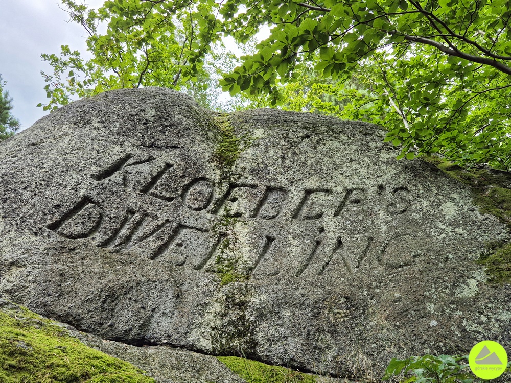 Wzgórza Karpnickie - Skalna Brama Klobera