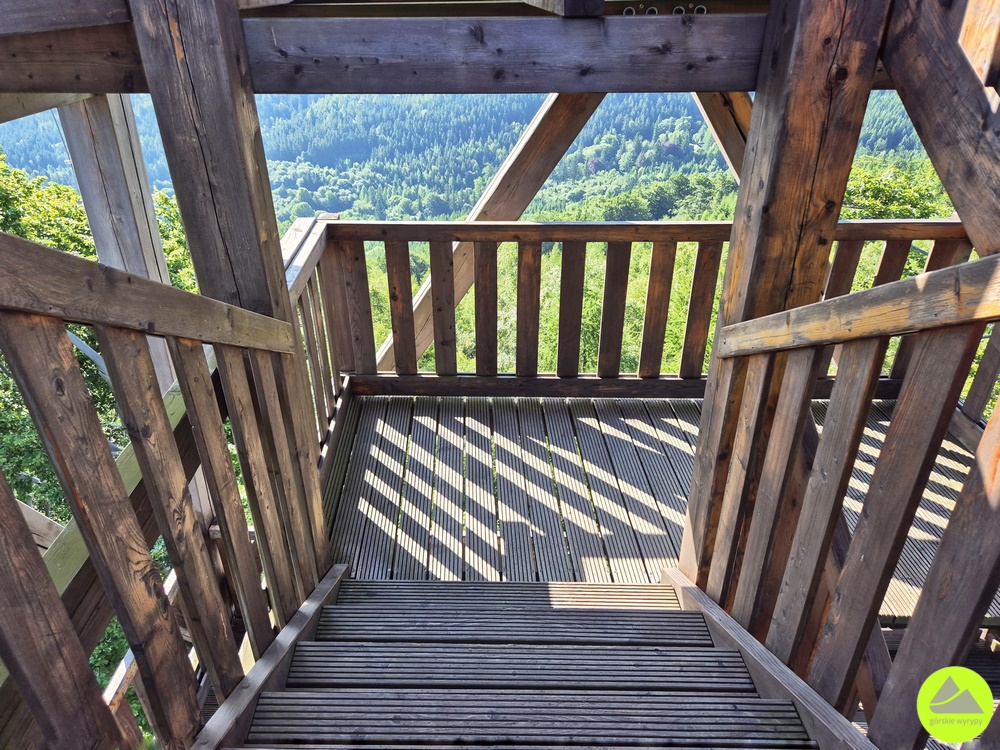 Wieża widokowa Czerniawska Kopa - atrakcje Góry Izerskie 