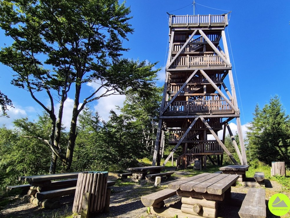Wieża widokowa na Czerniawskiej Kopie
