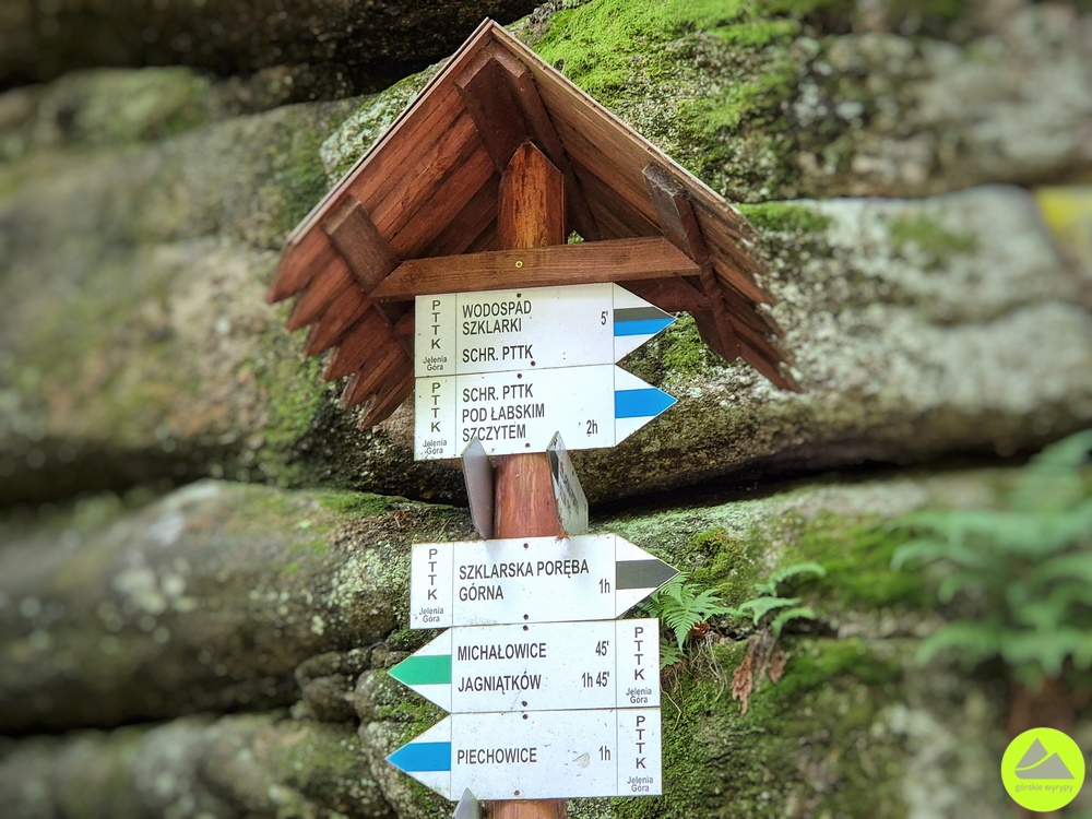 Trasa do Wodospadu Szklarki 