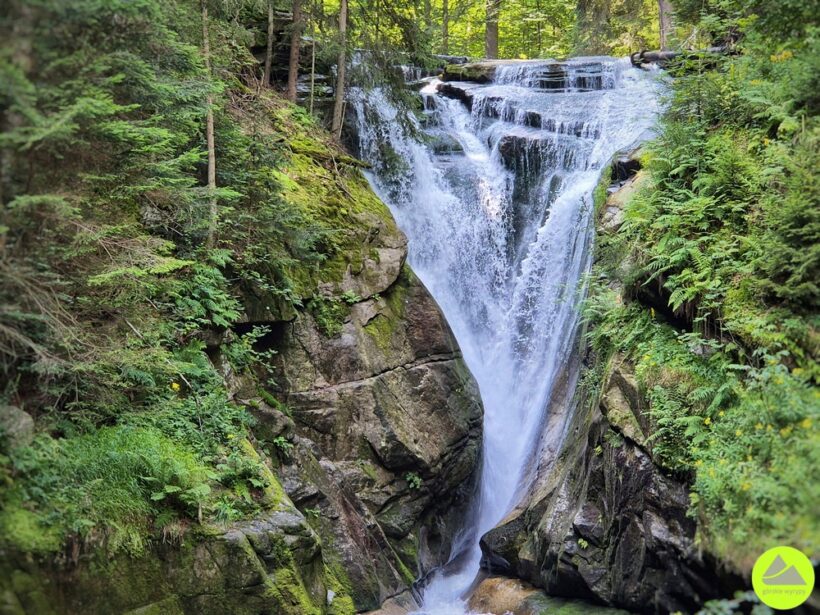 Wodospad Szklarki Karkonosze