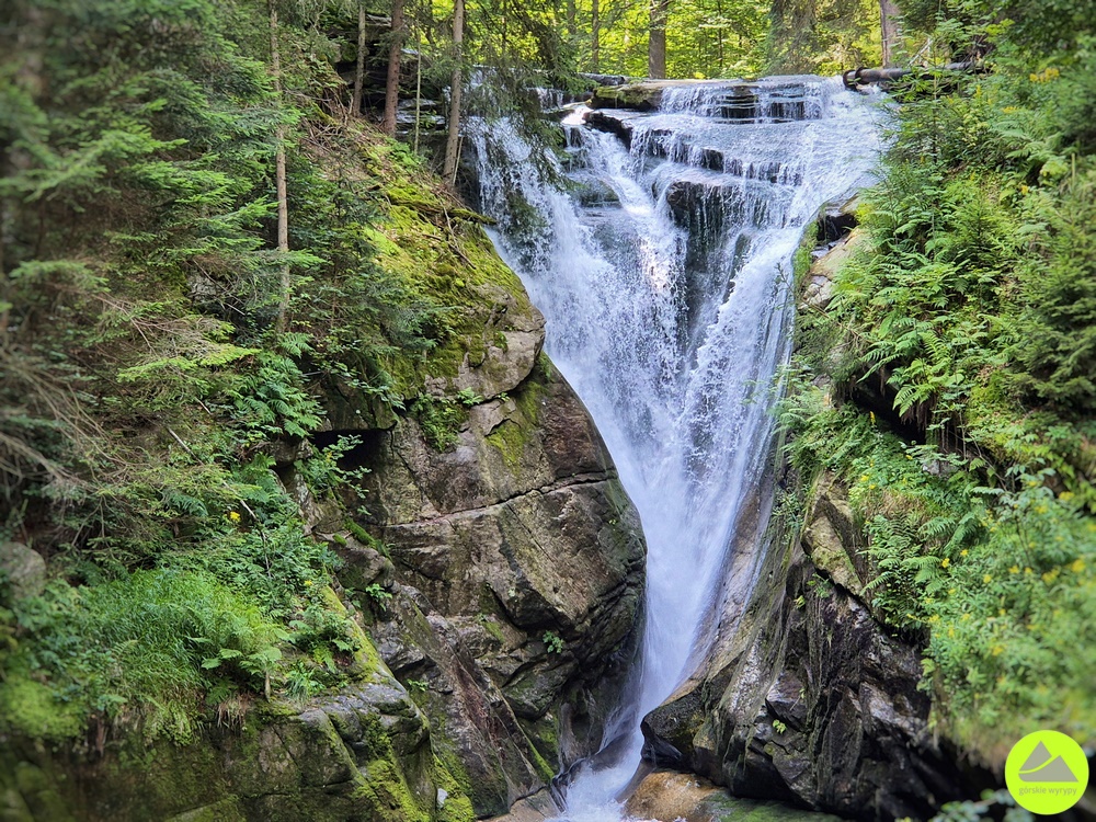 Wodospad Szklarki Karkonosze