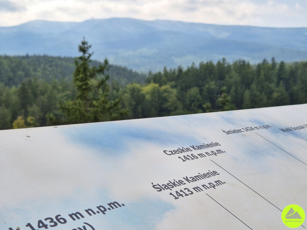 Góry Izerskie - punkt widokowy Złoty Widok