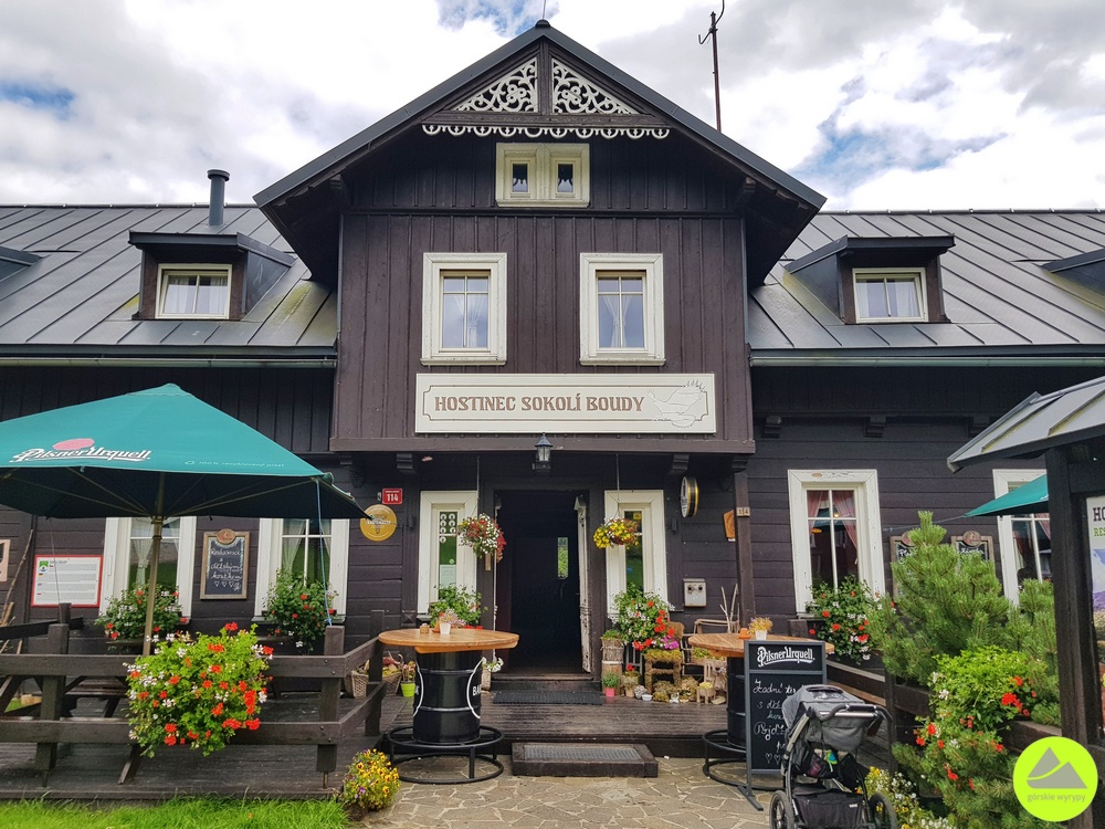 Restauracja w Karkonoszach - Sokoli boudy, Mala Upa 