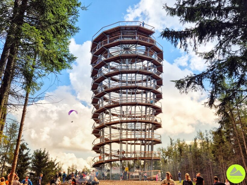 Wieża widokowa na Dzikowcu Wielkim