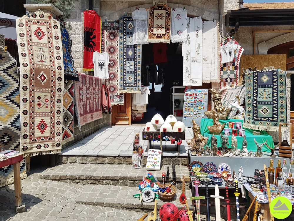 Albania Bazar w Kruji 