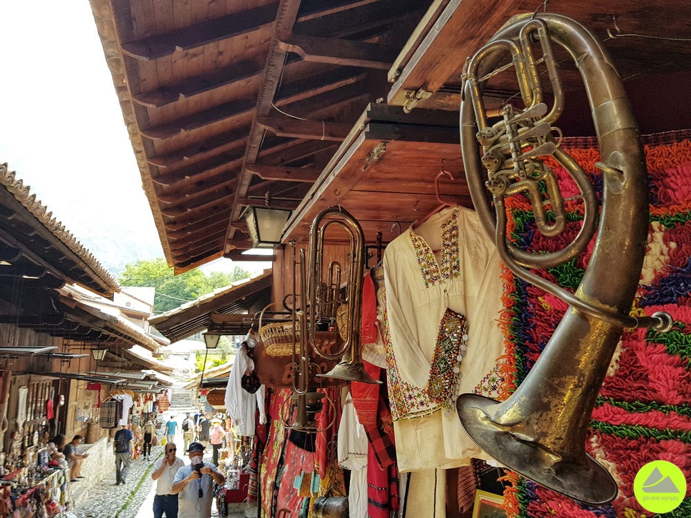 Turecki bazar w Kruji Albania 