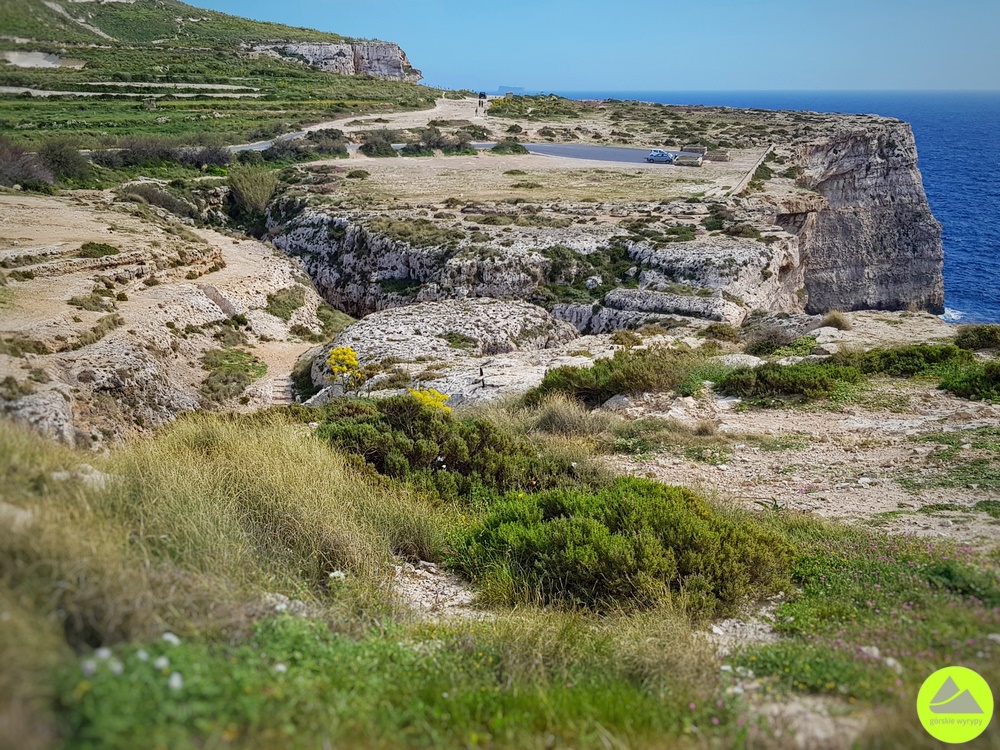 Wędrówka klifami na Malcie Miġra l-Ferħa - Ras id-Dawwara