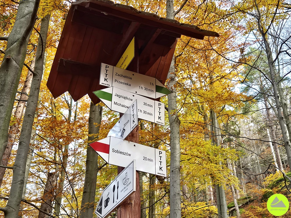 Głazowisko - Chojnik - szlaki w Karkonoszach 