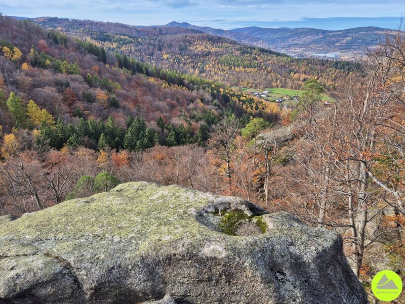 Punkt widokowy na Górze Chojnik