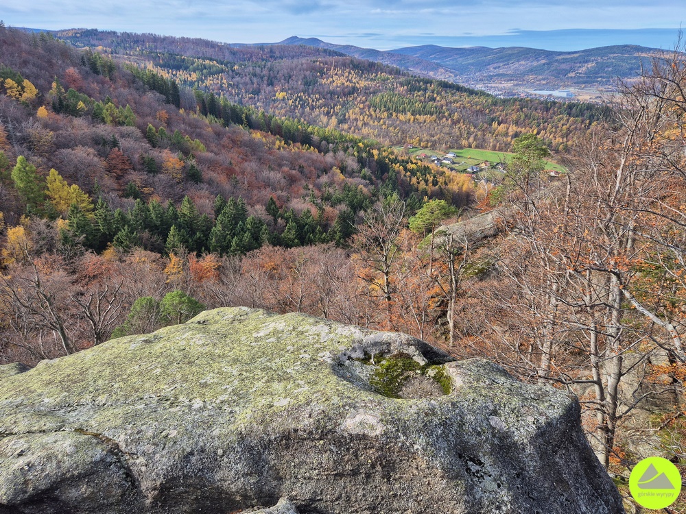 Punkt widokowy na Górze Chojnik