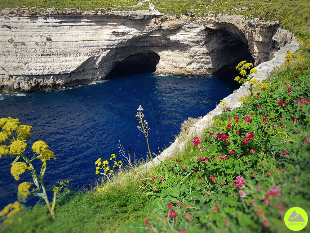 Malta - wędrówka wybrzeżem trasa piesza