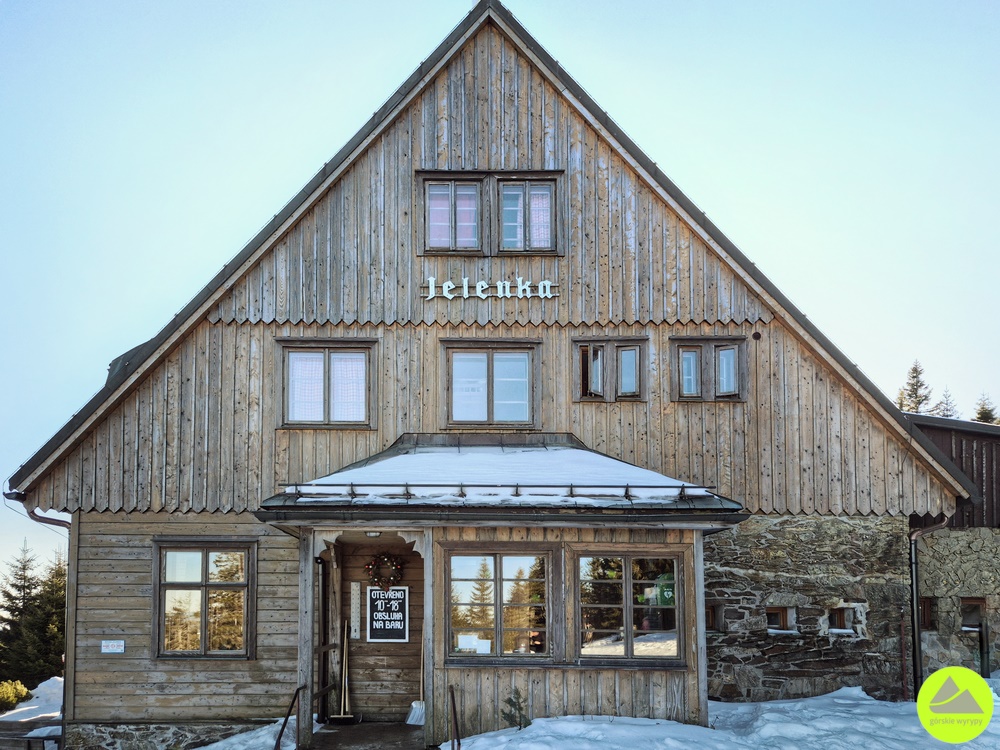 Górska chata Jelenka - czeskie Karkonosze