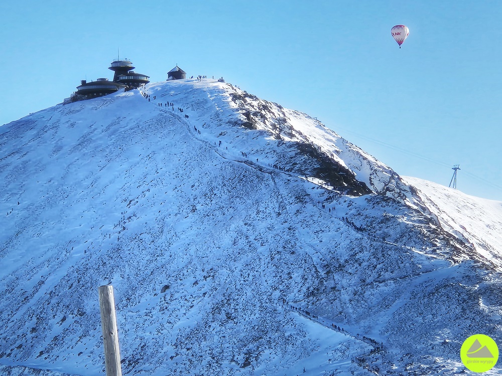 Karpacz Śnieżka zimą - Górskie Wyrypy