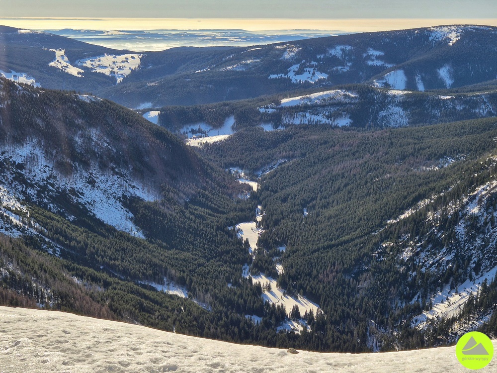 Zimowa wędrówka w Karkonoszach