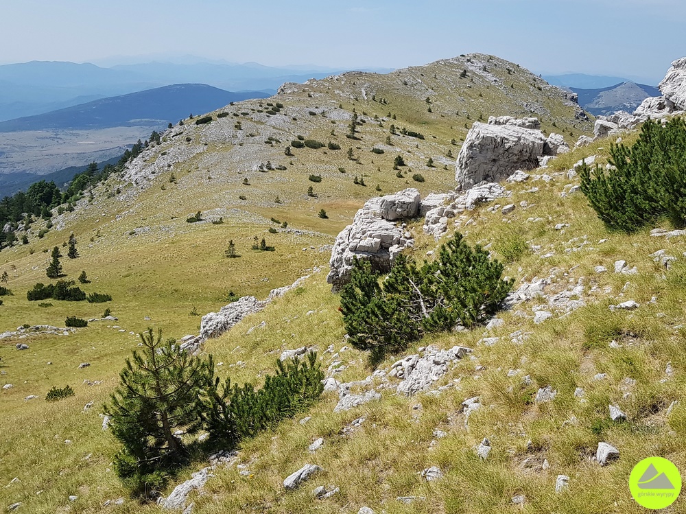 Pasmo górskie Dinara - góry w Chorwacji 
