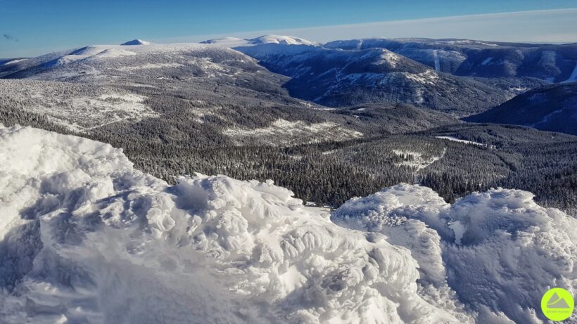 Karkonosze zimą - Górskie Wyrypy