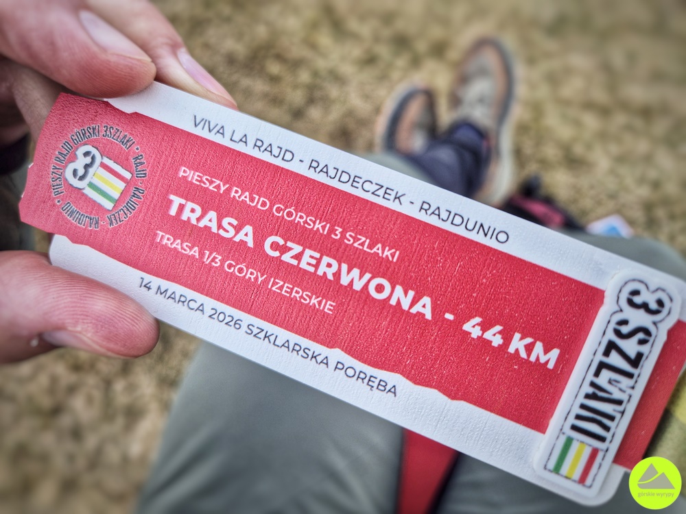 Górski rajd pieszy - relacja Górskie Wyrypy 