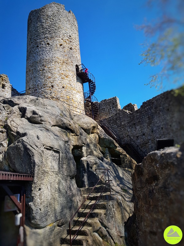 Czeski Raj: Ruiny Zamku Frýdštejn