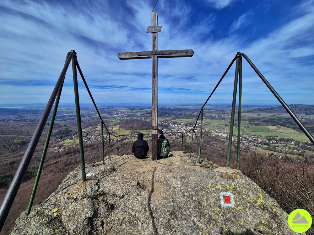 Punkt widokowy w Górach Izerskich 