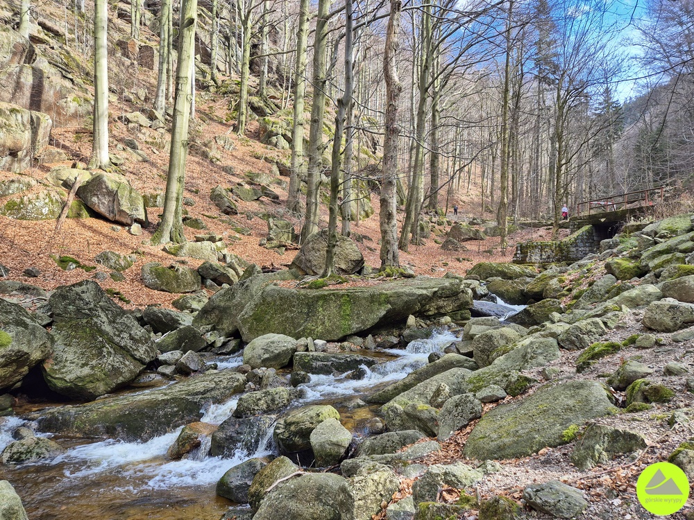 Trasa na Orzesznik w Górach Izerskich 