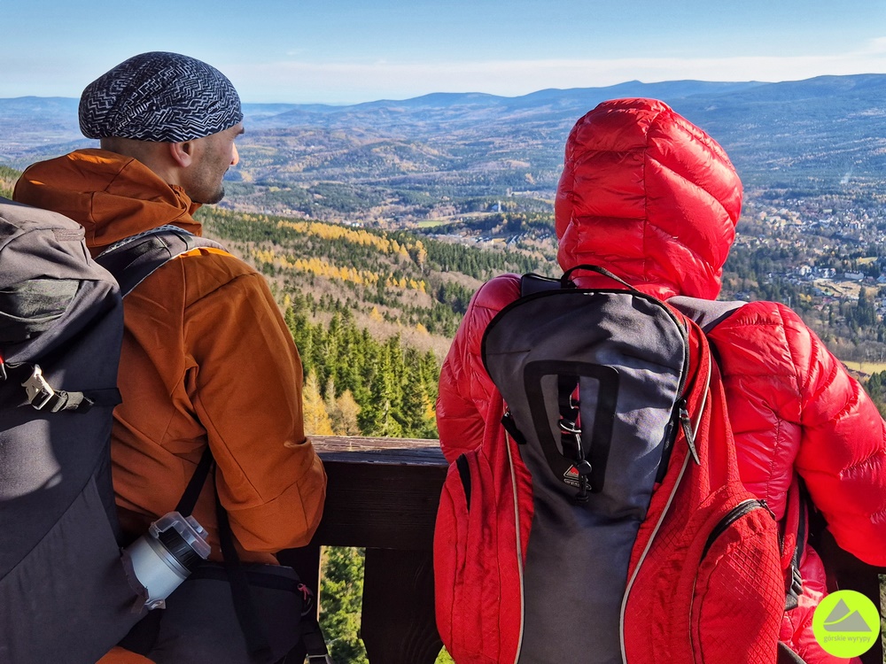 Wysoki Kamień - wieża widokowa w Górach Izerskich 