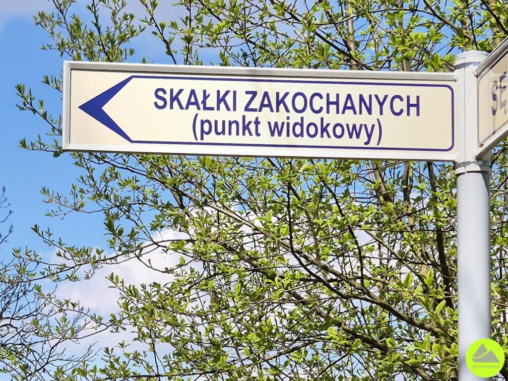 Skałki Zakochanych trasa