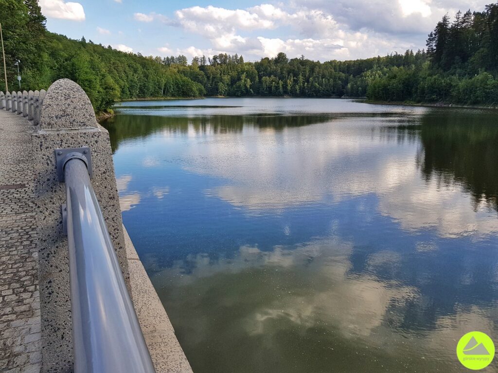 Zapora Złotnicka - Jezioro Złotnickie - Pogórze Izerskie 