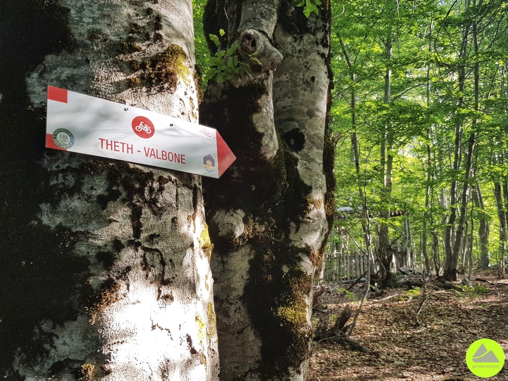 Szlaki w Górach Północnoalbańskich - Thetht - Valbona
