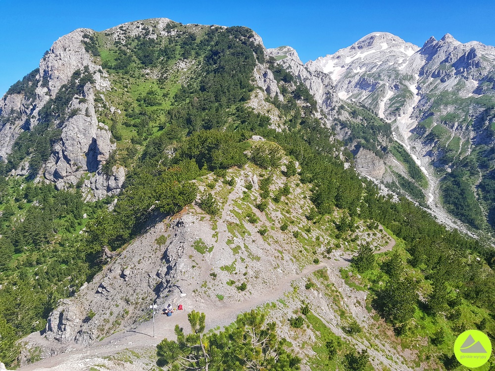 Przełęcz Valbona - Theth - Góry Północnoalbańskie