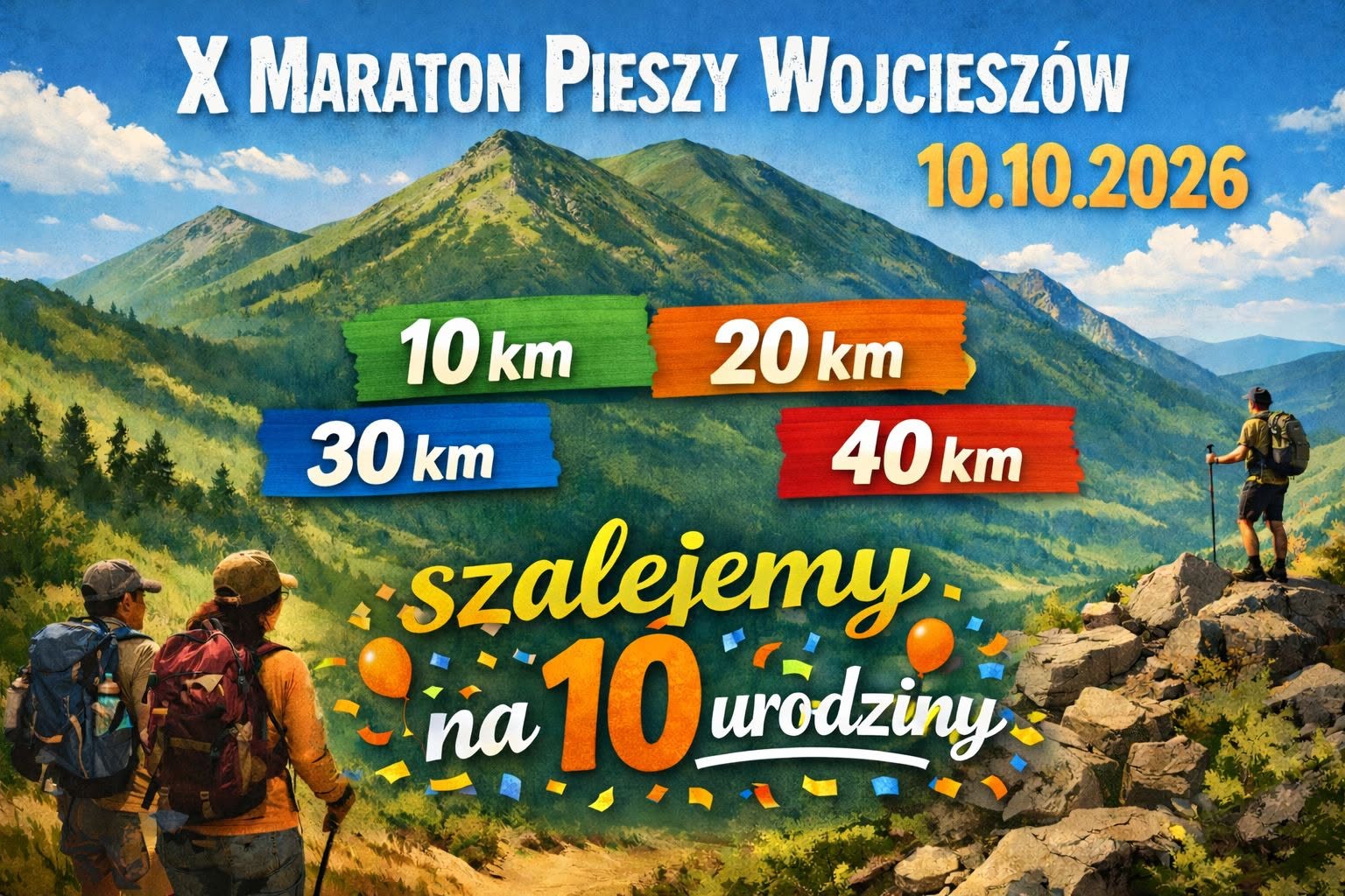 X Maraton Pieszy Wojcieszów - zapowiedź Górskie Wyrypy